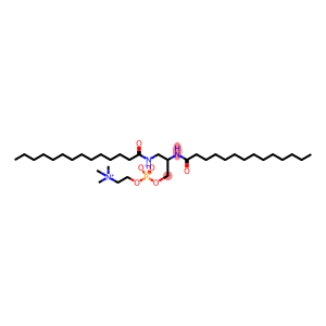 1,2-dimyristoyl-1,2-diamino-1,2-dideoxy-sn-glycero-3-phosphocholine