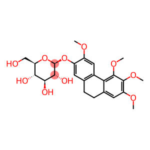 b-D-Glucopyranoside,9,10-dihydro-3,5,6,7-tetramethoxy-2-phenanthrenyl (9CI)