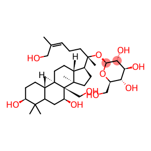 β-D-Glucopyranoside, (3β,7β,24Z)-3,7,18,26-tetrahydroxydammar-24-en-20-yl