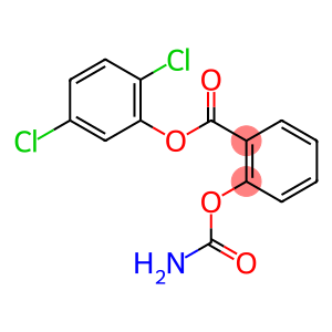 2,5-Dichlorophenyl 2-((aminocarbonyl)oxy)benzoate