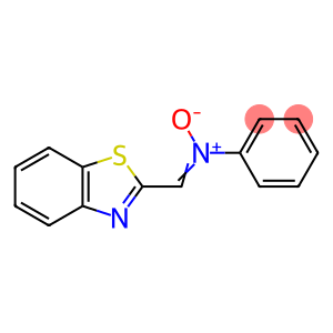 Benzenamine, N-(2-benzothiazolylmethylene)-, N-oxide