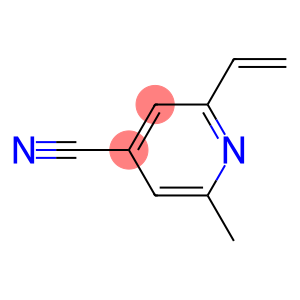 Isonicotinonitrile, 2-methyl-6-vinyl- (6CI)