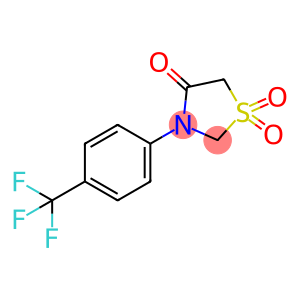 3-[4-(TRIFLUOROMETHYL)PHENYL]-1LAMBDA6,3-THIAZOLANE-1,1,4-TRIONE