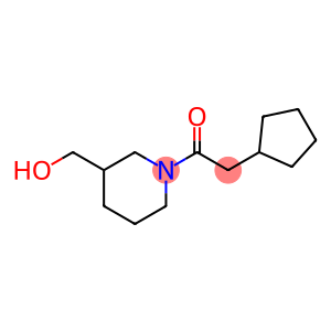 Ethanone, 2-cyclopentyl-1-[3-(hydroxymethyl)-1-piperidinyl]-