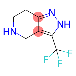 2H-Pyrazolo[4,3-c]pyridine, 4,5,6,7-tetrahydro-3-(trifluoromethyl)-