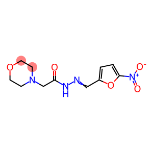 4-Morpholineacetic acid, 2-[(5-nitro-2-furanyl)methylene]hydrazide