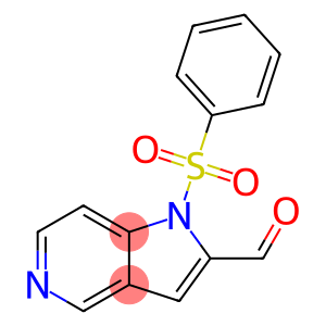 1-(苯磺酰基)-1H-吡咯并[3,2-c]吡啶-2-甲醛