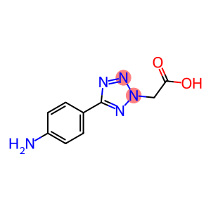 2H-Tetrazole-2-acetic acid, 5-(4-aminophenyl)-