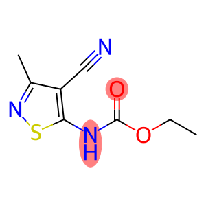 ethyl 4-cyano-3-methylisothiazol-5-ylcarbamate