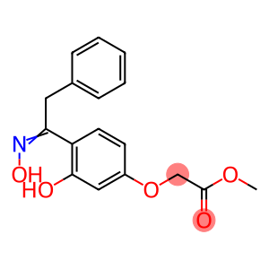 methyl {3-hydroxy-4-[(1E)-N-hydroxy-2-phenylethanimidoyl]phenoxy}acetate