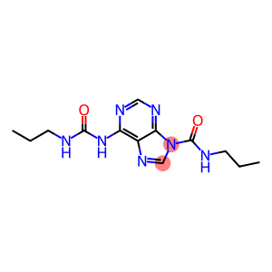 9H-Purine-9-carboxamide, N-propyl-6-[[(propylamino)carbonyl]amino]-