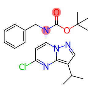 tert-butyl benzyl(5-chloro-3-isopropylpyrazolo[1,5-a]pyrimidin-7-yl)carbamate(WXC05116)