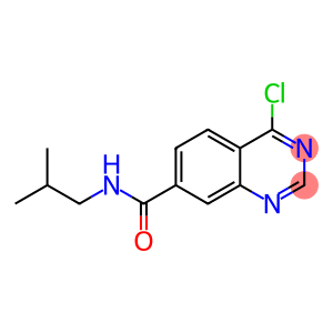 7-Quinazolinecarboxamide, 4-chloro-N-(2-methylpropyl)-