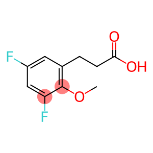 Benzenepropanoic acid, 3,5-difluoro-2-methoxy-