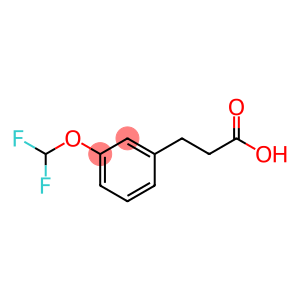 3-[3-(Difluoromethoxy)phenyl]propionicacid