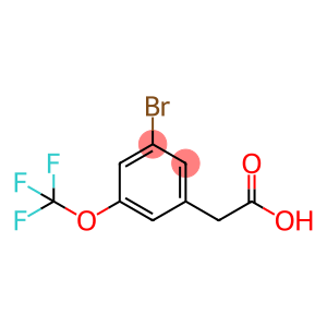 3-BroMo-5-(trifluoroMethoxy)-phenylacetic acid