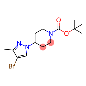 tert-Butyl 4-(4-bromo-5-methylpyrazol-1-yl)piperidine-1-carboxylate