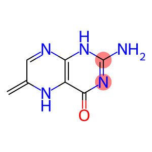 4(1H)-Pteridinone,2-amino-5,6-dihydro-6-methylene-(9CI)