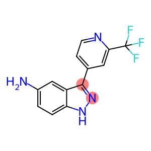 3-(2-(trifluoromethyl)pyridin-4-yl)-1H-indazol-5-amine