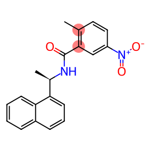 (R)-2-甲基-N-(1-(萘-1-基)乙基)-5-硝基苯甲酰胺