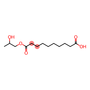 Decanedioic acid, 1-(2-hydroxypropyl) ester