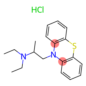 10H-Phenothiazine-10-ethanamine, N,N-diethyl-.alpha.-methyl-, monohydrochloride