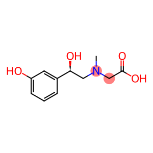 Phenylephrine Related Compound G ((R)-N-(2-Hydroxy-2-(3-hydroxyphenyl)ethyl)-N-methylglycine)