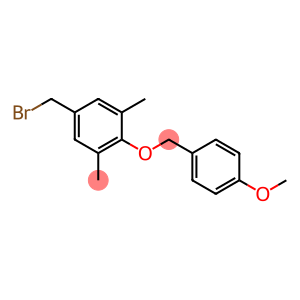 5-(Bromomethyl)-2-[(4-methoxyphenyl)methoxy]-1,3-dimethylbenzene