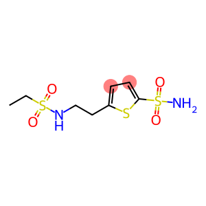 5-(2-乙烷磺酰氨基乙基)噻吩-2-磺酰胺