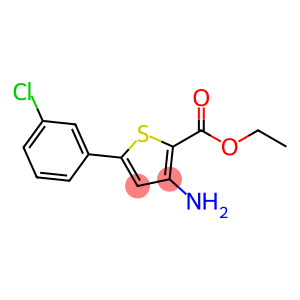 2-Thiophenecarboxylic acid, 3-amino-5-(3-chlorophenyl)-, ethyl ester