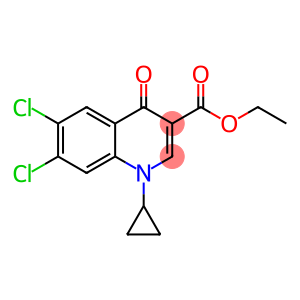 6,7-Dichloro-1-cyclopropyl-1,4-dihydro-4-oxo-3-quinolinecarboxylic Acid Ethyl Ester