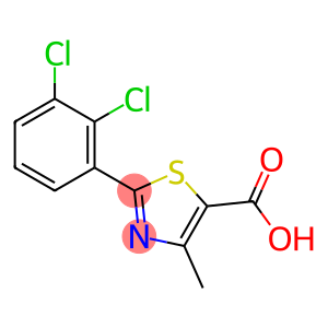 2-(2,3-dichlorophenyl)-4-methyl-1,3-thiazole-5-carboxylic acid