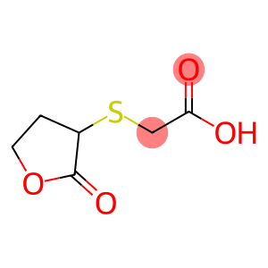 2-[(2-Oxooxolan-3-yl)sulfanyl]acetic acid