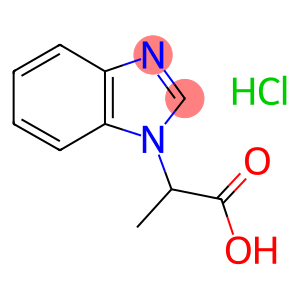 2-Benzoimidazol-1-yl-propionic acid hydrochloride