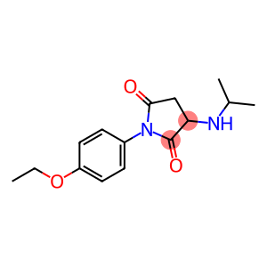 2,5-Pyrrolidinedione, 1-(4-ethoxyphenyl)-3-[(1-methylethyl)amino]-