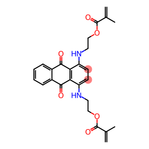 1,4-BIS((2-HYDROXYETHYL)AMINO)-9,10-ANTHRACENEDIONEBIS(2-PROPENOIC)ESTER