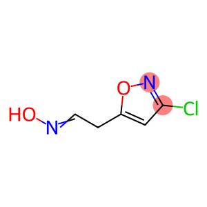 5-Isoxazoleacetaldehyde,3-chloro-,oxime(9CI)