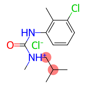 (3-chloro-2-methyl-phenyl)carbamoylmethyl-(2-methylpropyl)azanium chlo ride