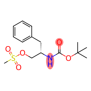 (S)-2-(tert-butoxycarbonylamino)-3-phenylpropymethanesulfonate