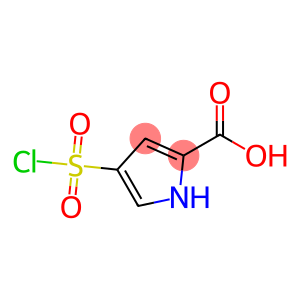 4-(chlorosulfonyl)-1H-pyrrole-2-carboxylic acid