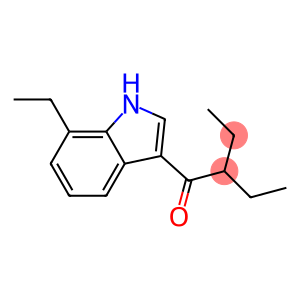 1-Butanone, 2-ethyl-1-(7-ethyl-1H-indol-3-yl)-