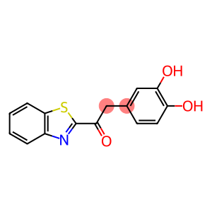 Ethanone, 1-(2-benzothiazolyl)-2-(3,4-dihydroxyphenyl)-