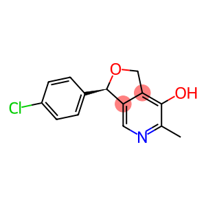 Furo[3,4-c]pyridin-7-ol, 3-(4-chlorophenyl)-1,3-dihydro-6-methyl-, (R)-