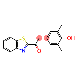 Ethanone, 1-(2-benzothiazolyl)-2-(4-hydroxy-3,5-dimethylphenyl)-