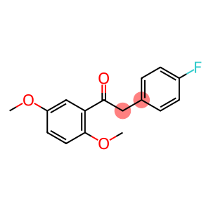 1-(2,5-二甲氧基苯基)-2-(4-氟苯基)乙酮
