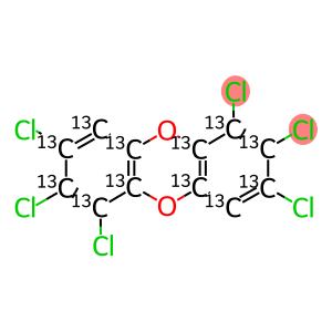 1,2,3,6,7,8-Hexachloro[13C12]dibenzodioxin