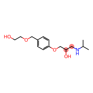 1-[4-(2-hydroxyethoxymethyl)phenoxy]-3-(propan-2-ylamino)propan-2-ol