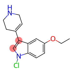 3-(5,6-dihydro-2H-pyridin-4-yl)-5-ethoxy-1H-indole chloride