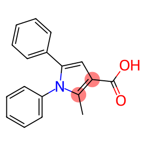 2-METHYL-1,5-DIPHENYL-1H-PYRROLE-3-CARBOXYLIC ACID