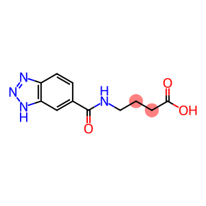 Butanoic acid, 4-[(1H-benzotriazol-6-ylcarbonyl)amino]-